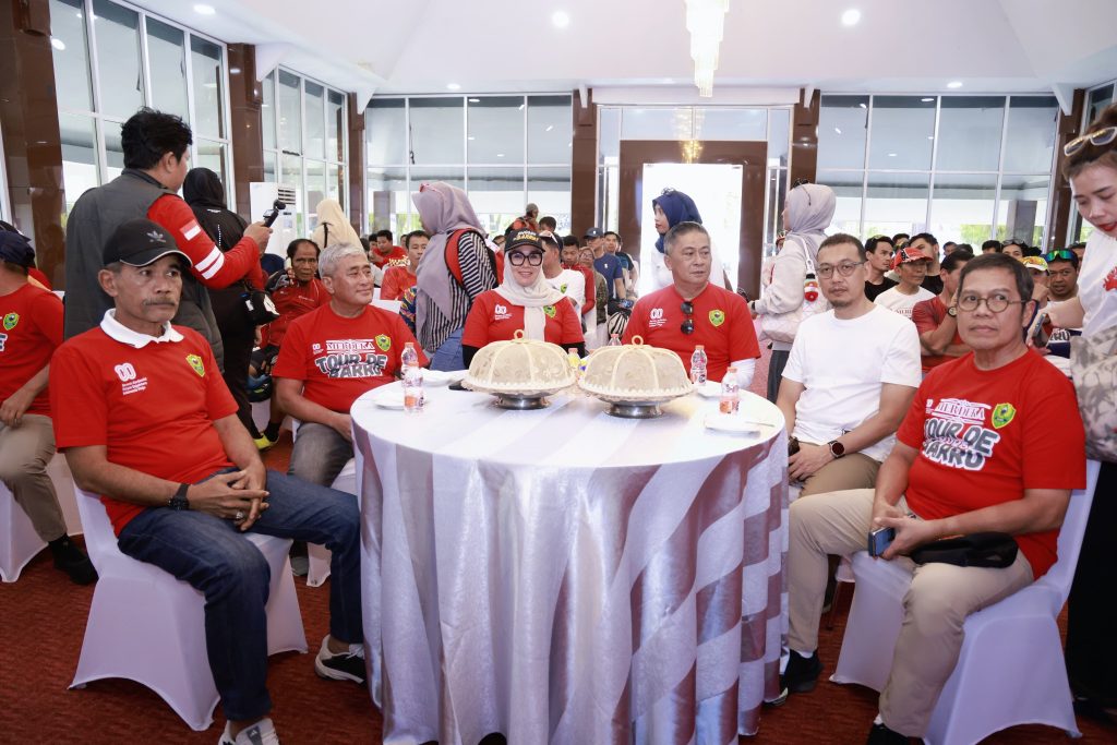 Bupati Barru Sambut Peserta Merdeka Tour de Barru 2025, Ajak Promosikan Keindahan Alam Barru