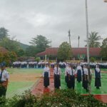 Wakapolsek Pujananting Pimpin Upacara di SMPN 27 Barru, Tekankan Pentingnya Sadar Hukum