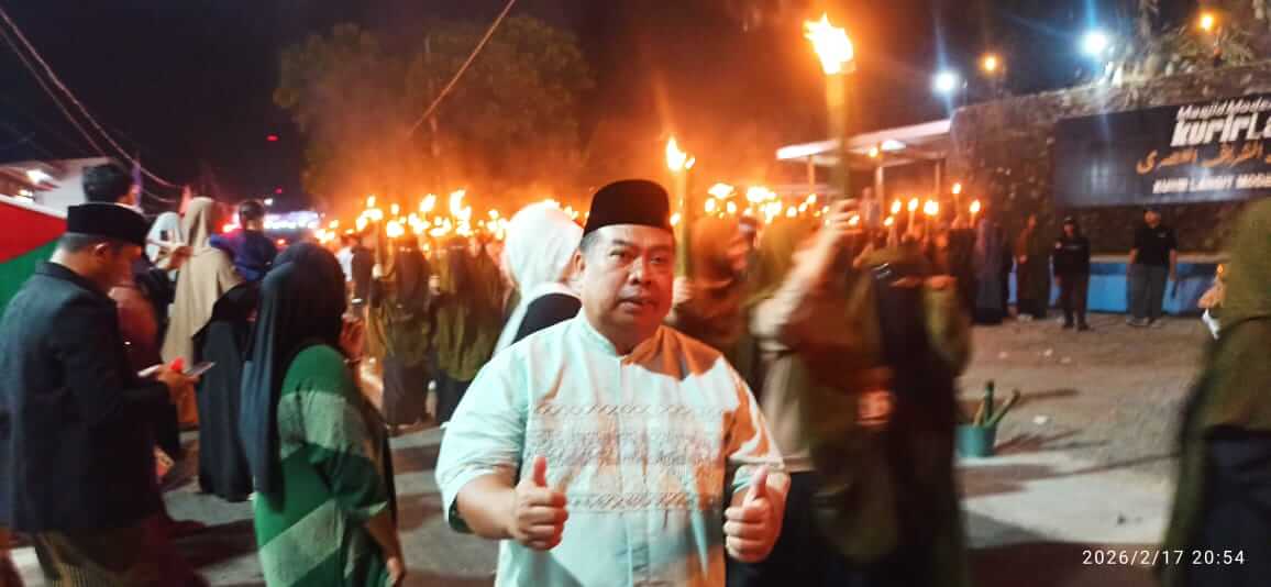Sambut Ramadhan 1447 H, Lurah Badaruddin Puji Semangat Kolaborasi di Masjid Modern Kurir Langit dengan Tema “Sumangeq Ramalang”