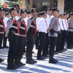 Prioritaskan Kenyamanan Ibadah, Personel Polres Barru Jaga Ketat Masjid dan Parkiran Kendaraan