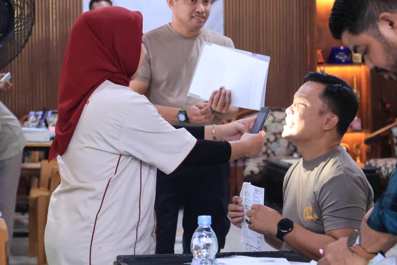 Tim Biddokes Polda Sulsel Gelar Pemeriksaan Kesehatan Berkala Personel Polres Barru Tahun 2026