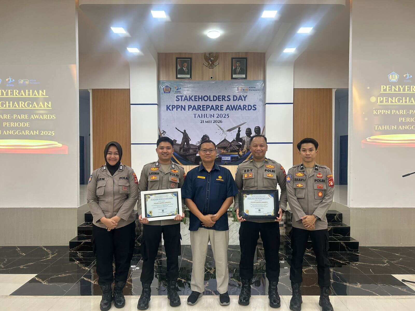 ​Luar Biasa, Polres Barru Raih Penghargaan IKPA Sempurna 3 Tahun Berturut-turut