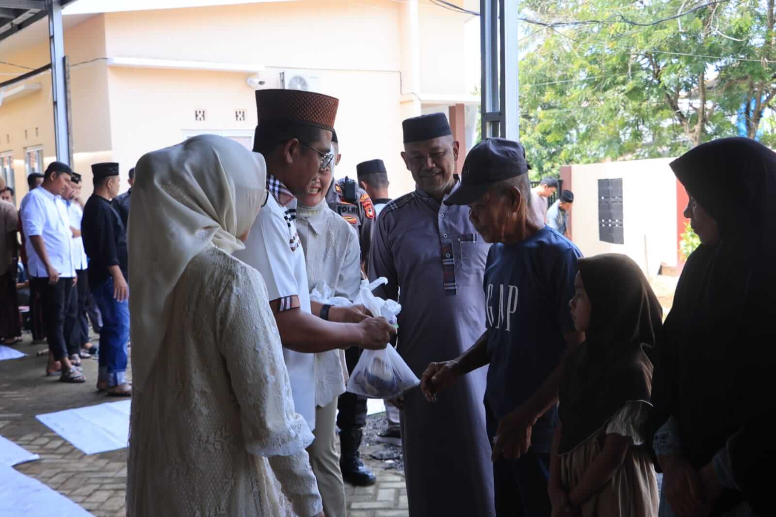 Pimpin Ibadah Kurban di Mapolres, Kapolres Barru: Momentum Berbagi dan Pererat Silaturahmi