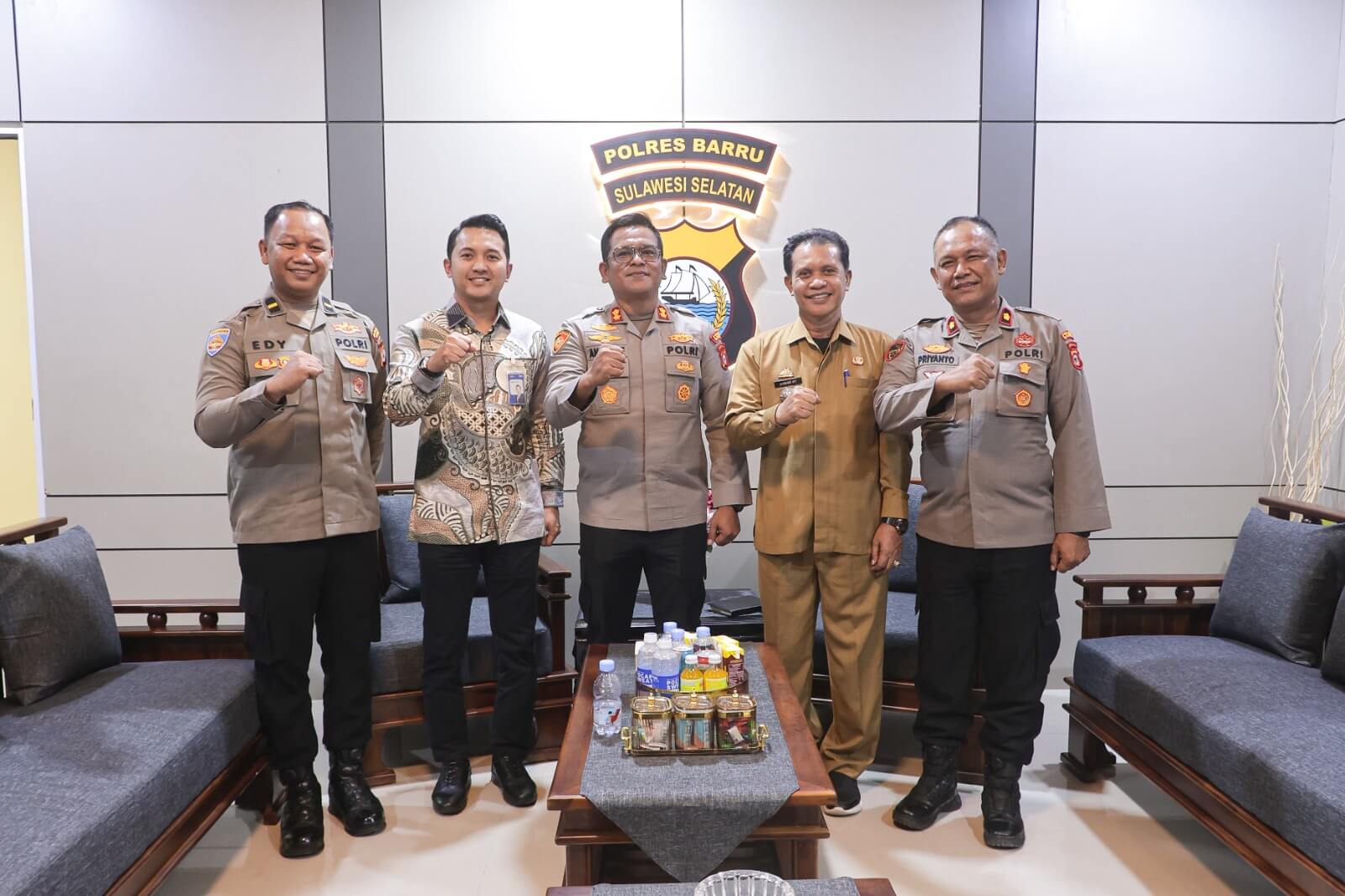 ​Dukung Ketahanan Pangan, Polres Barru Gandeng BRI Sosialisasikan Akses Permodalan KUR untuk Petani dan UMKM