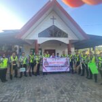 Sambut Hari Bhayangkara ke-80, Satlantas Polres Barru Gelar Bakti Religi Bersihkan Masjid dan Gereja
