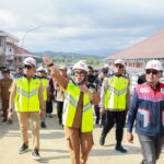 Kapolres Barru Dampingi Bupati Tinjau Pembangunan Sekolah Rakyat, Polri Dukung Suksesnya Proyek Strategis Nasional