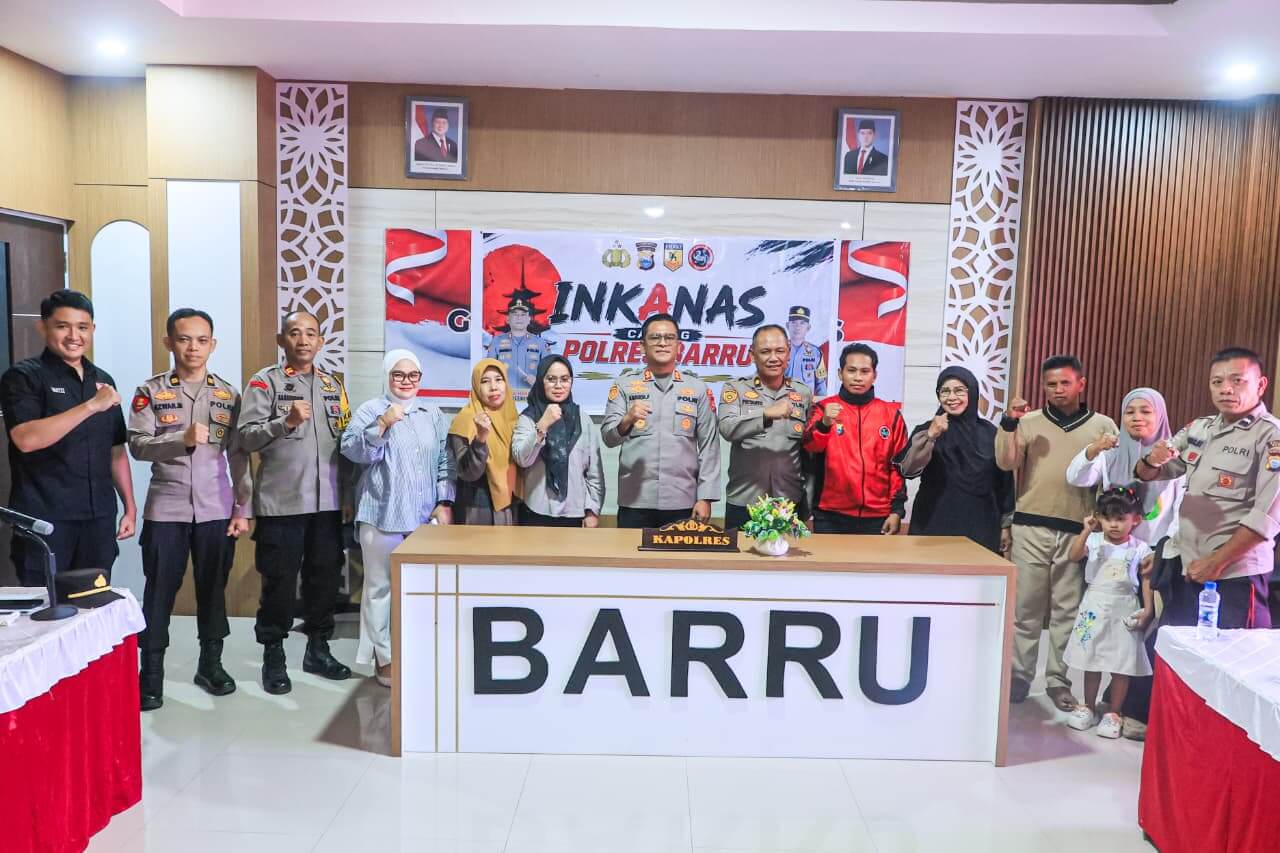 ​Lepas Kontingen INKANAS, Kapolres Barru Pesan Peserta Raih Prestasi dan Jaga Sportivitas