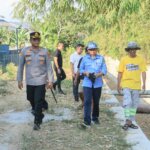 ​Cegah Krisis Air Bersih, Kapolres Barru Lakukan Deteksi Dini di Bendung Batu Bessi