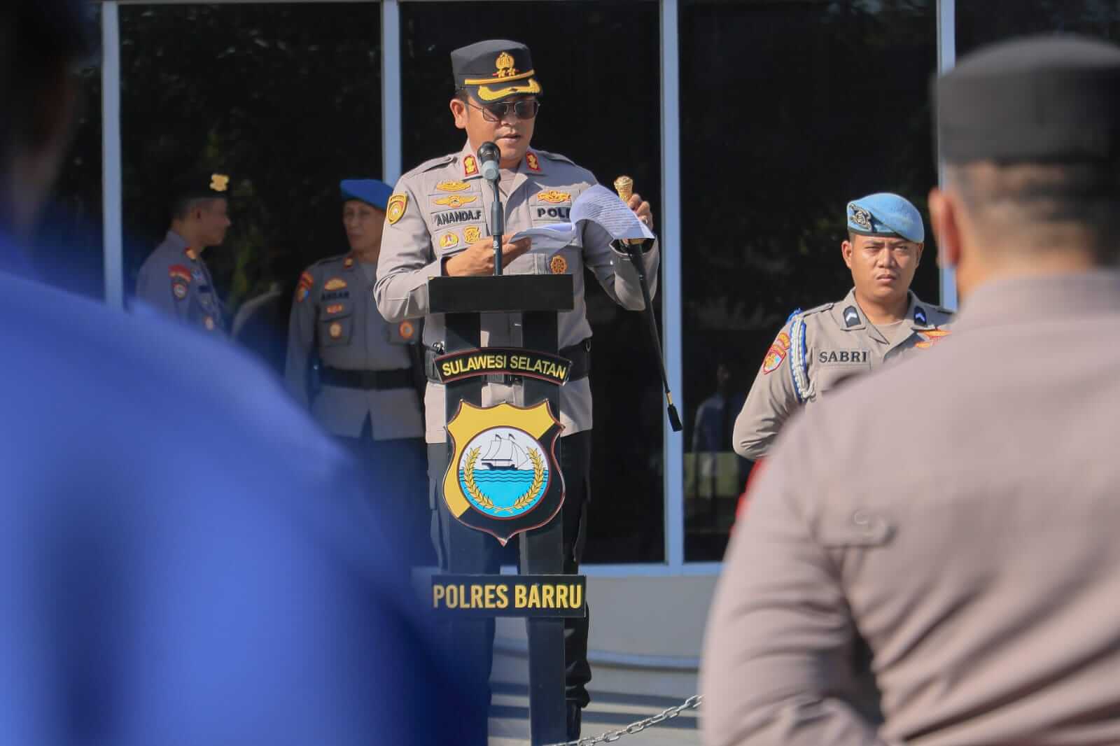 ​Kapolres Barru: Jangan Tunggu Api Membesar, Segera Laporkan Potensi Kebakaran Lahan