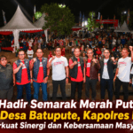 Hadiri Semarak Merah Putih di Batupute, Kapolres Barru Perkuat Sinergi dan Kebersamaan Masyarakat