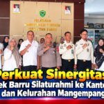​Perkuat Sinergitas, Kapolsek Barru Silaturahmi ke Kantor Camat dan Kelurahan Mangempang