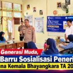​Dorong Generasi Muda, Polres Barru Sosialisasi Penerimaan SMA Taruna Kemala Bhayangkara TA 2027/2028