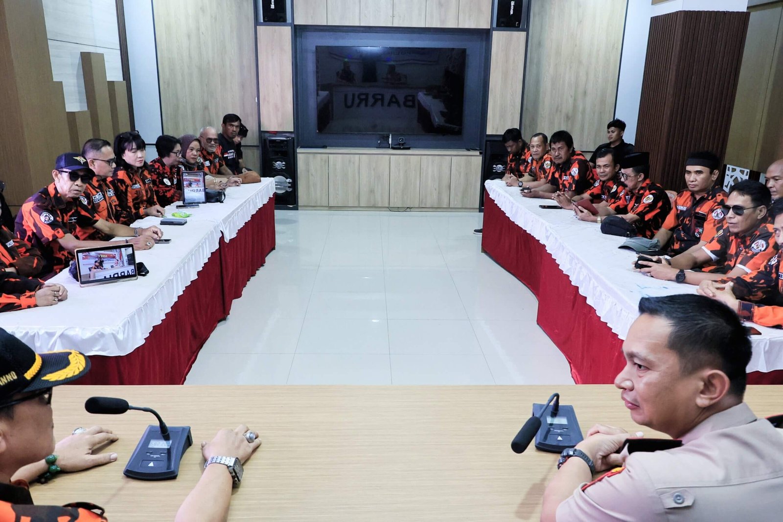 Terima Audiensi Pemuda Pancasila, Kapolres Barru Perkuat Sinergitas dan Kemitraan Kamtibmas