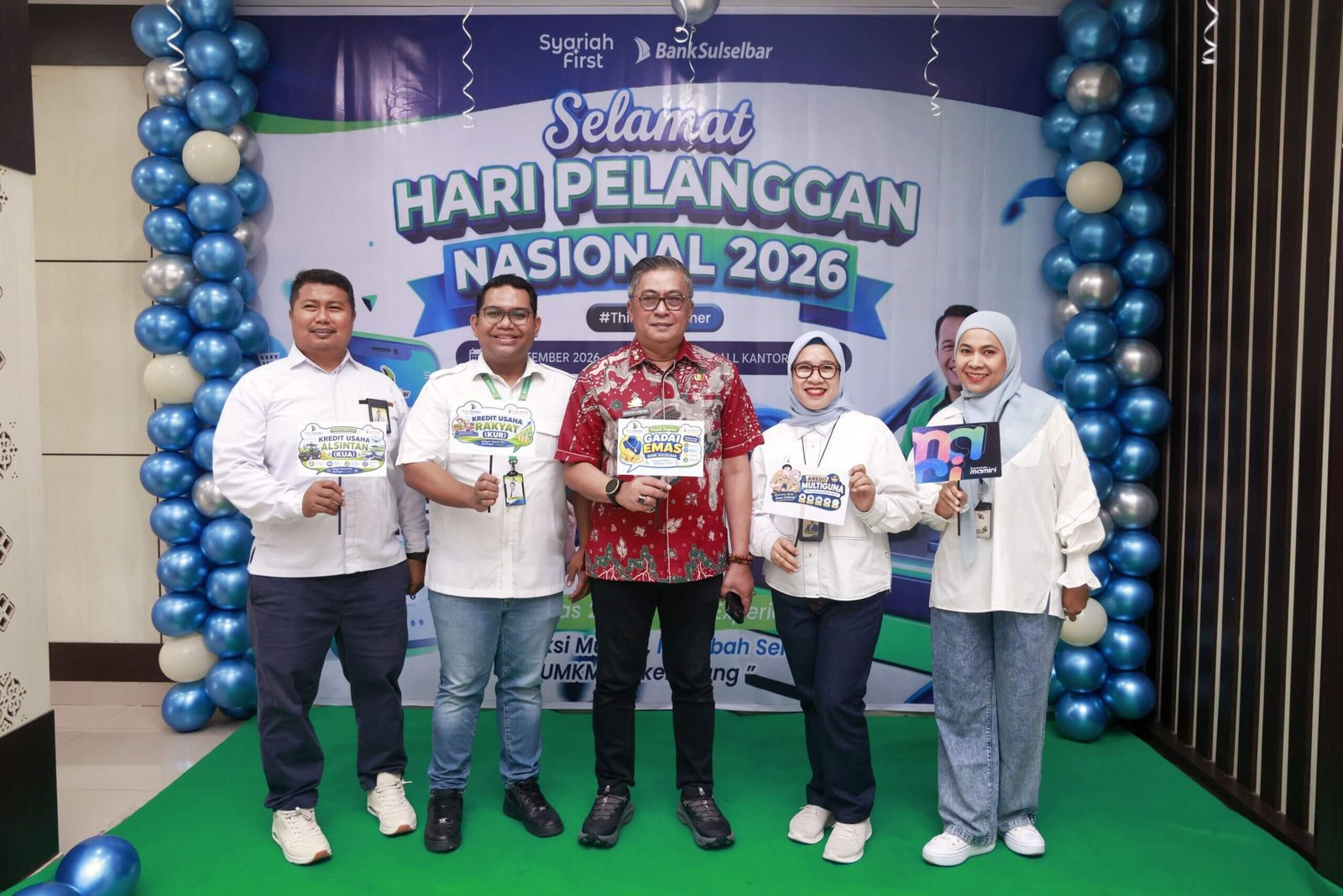 Rayakan Hari Pelanggan Nasional, Bank Sulselbar Barru Perkuat Komitmen Pelayanan Nasabah